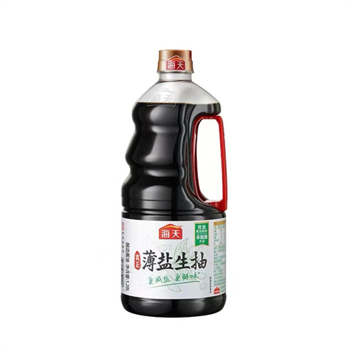 海天薄盐生抽1.28L. 海天薄盐生抽1.28L.