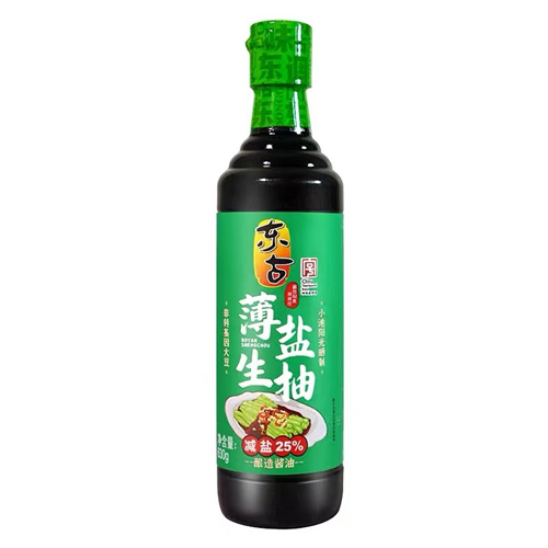东古薄盐生抽630g. 东古薄盐生抽630g.