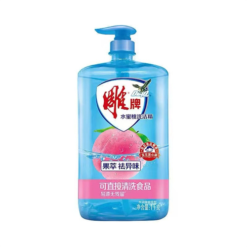 雕牌水蜜桃洗洁精1kg 雕牌水蜜桃洗洁精1kg