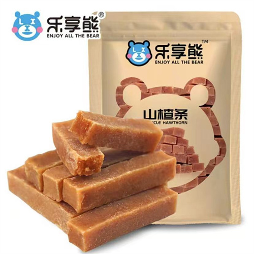 乐享熊山楂条500克 乐享熊山楂条500克